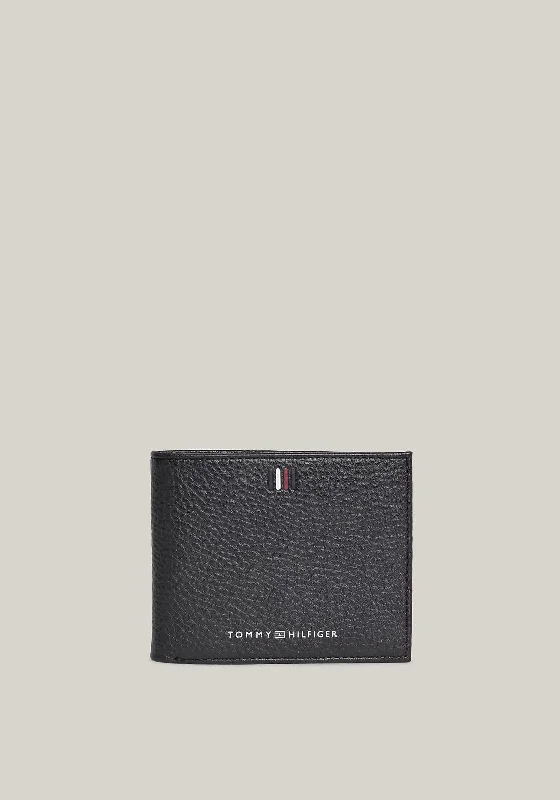 Tommy Hilfiger Men’s Central Mini Wallet, Black