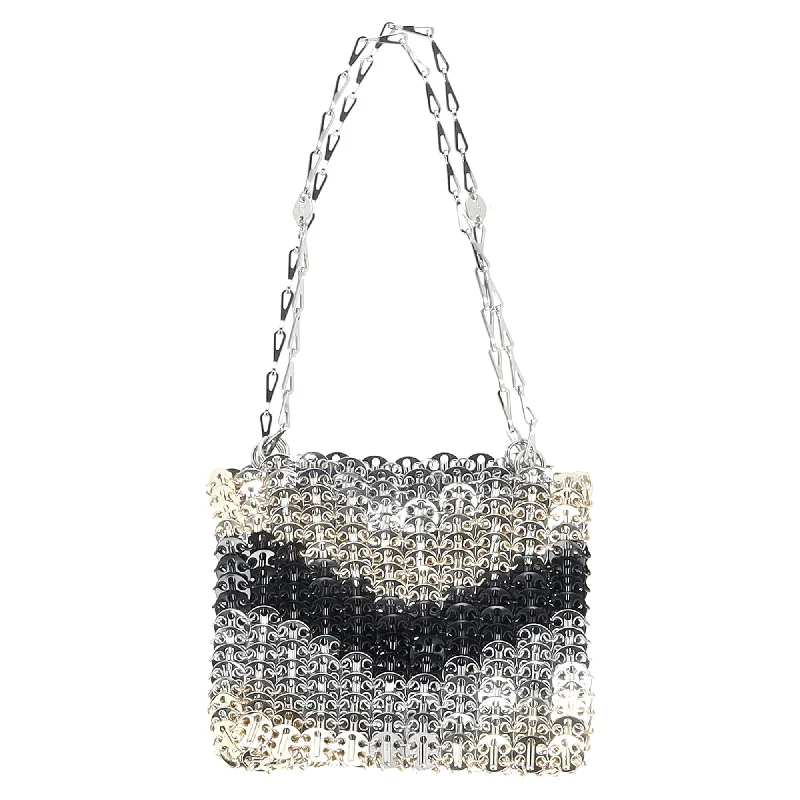 Paco Rabanne Chainmail Shoulder Bag in Gold Metal