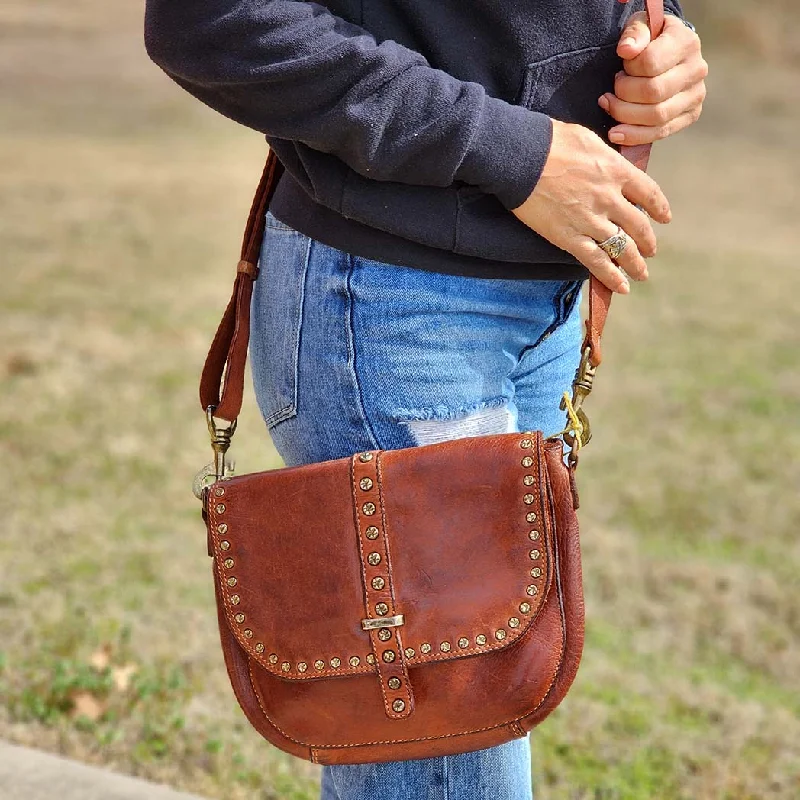 Spaghetti Western Studded Messenger Bag