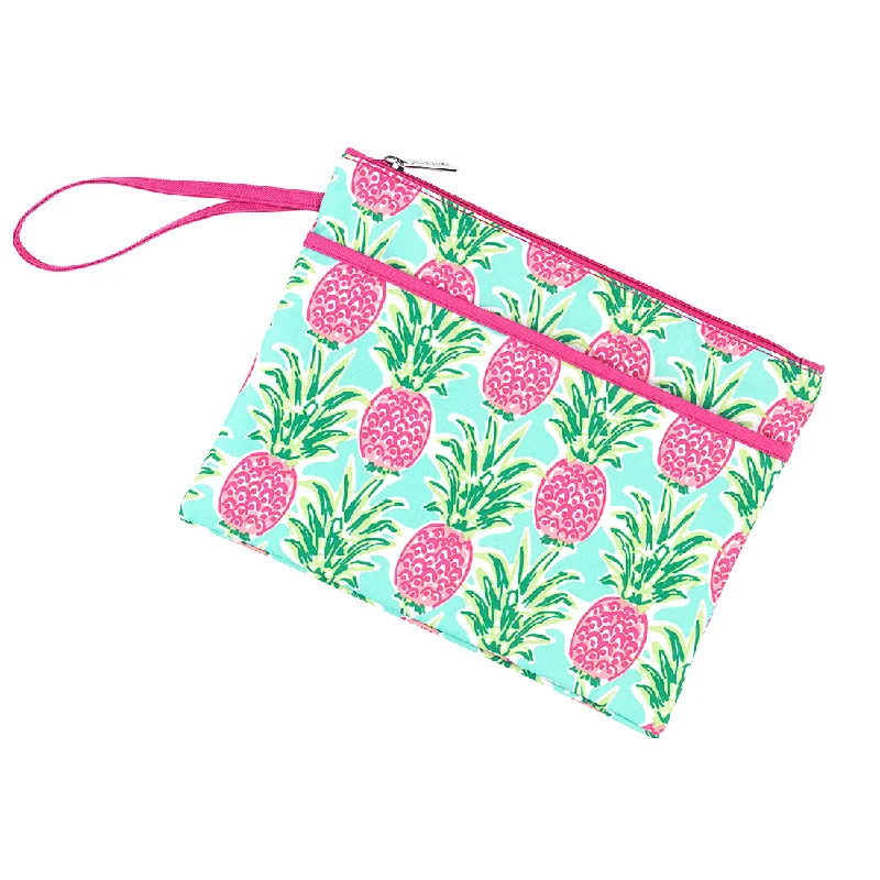 Sweet Paradise Zip Pouch Wristlet