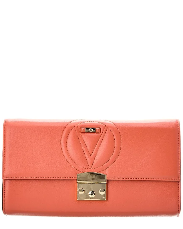 Valentino by Mario Valentino Cocotte Leather Shoulder Bag