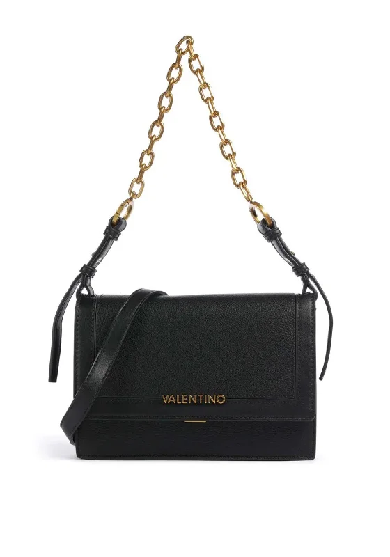 Valentino Ushuaia Structured Shoulder Bag, Black