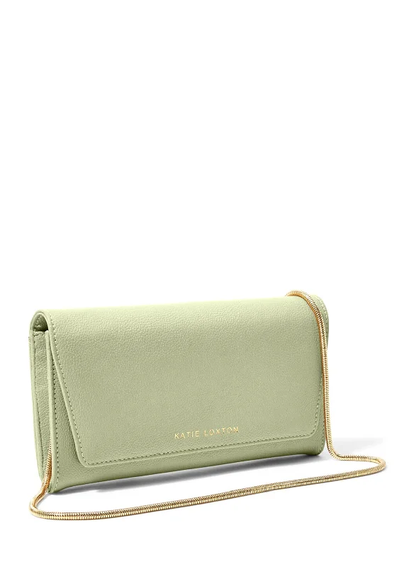 Katie Loxton Neva Crossbody Wallet, Soft Sage