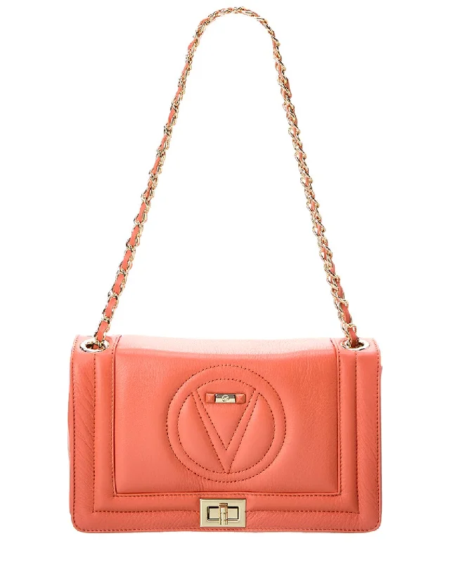 Valentino by Mario Valentino Alice Rock Leather Shoulder Bag