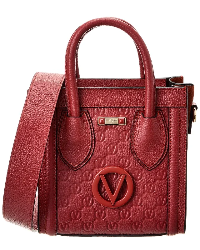 Valentino by Mario Valentino Eva Dollaro Monogram Leather Tote