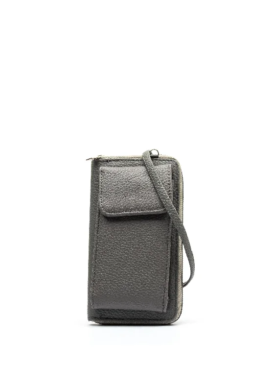 Zen Collection Crossbody Smartphone Bag, Grey