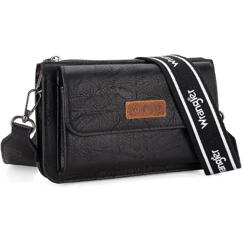 Wrangler Black Compartment Crossbody