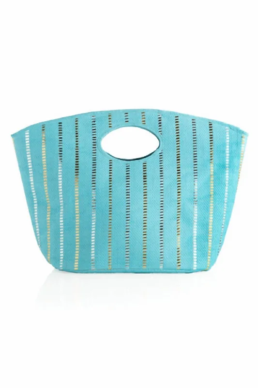 Women's Zoe Tote Bag In Turquoise