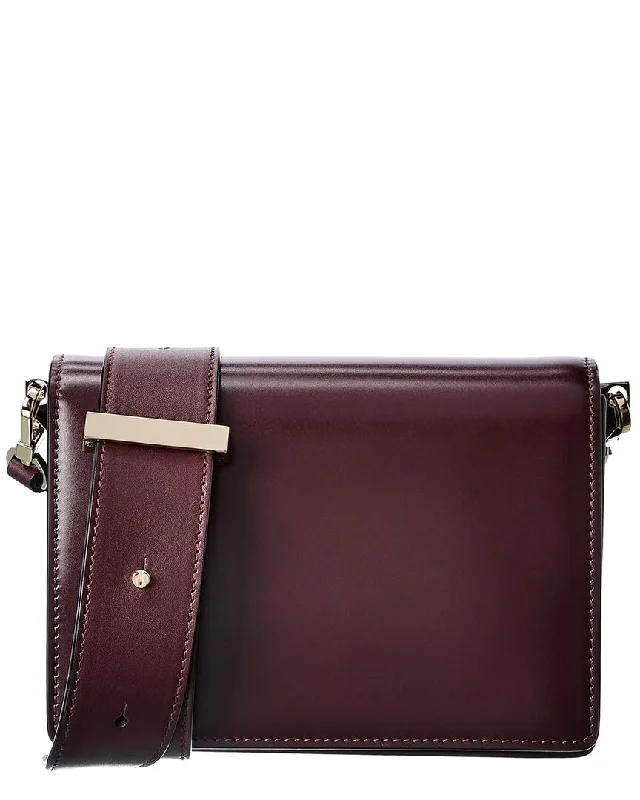 Valextra Swing Small Leather Shoulder Bag