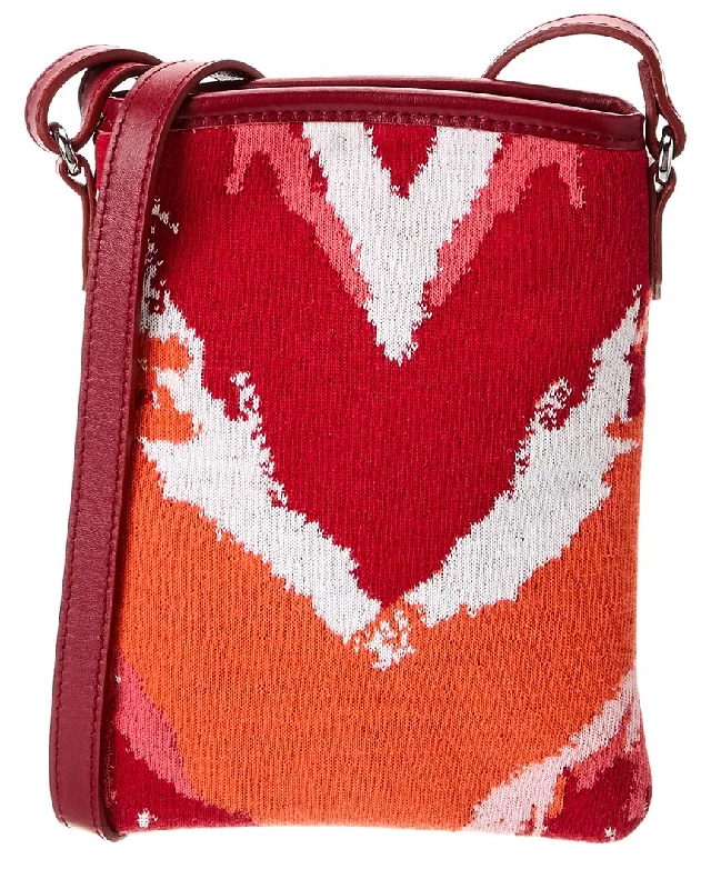 Missoni Leather-Trim Crossbody