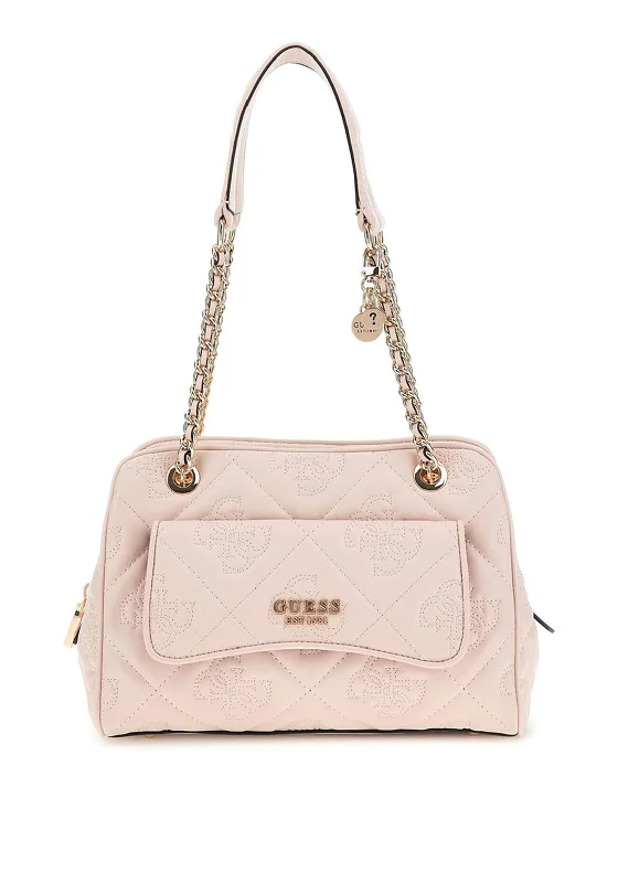 Guess Marieke Girlfriend Shoulder Bag, Light Beige