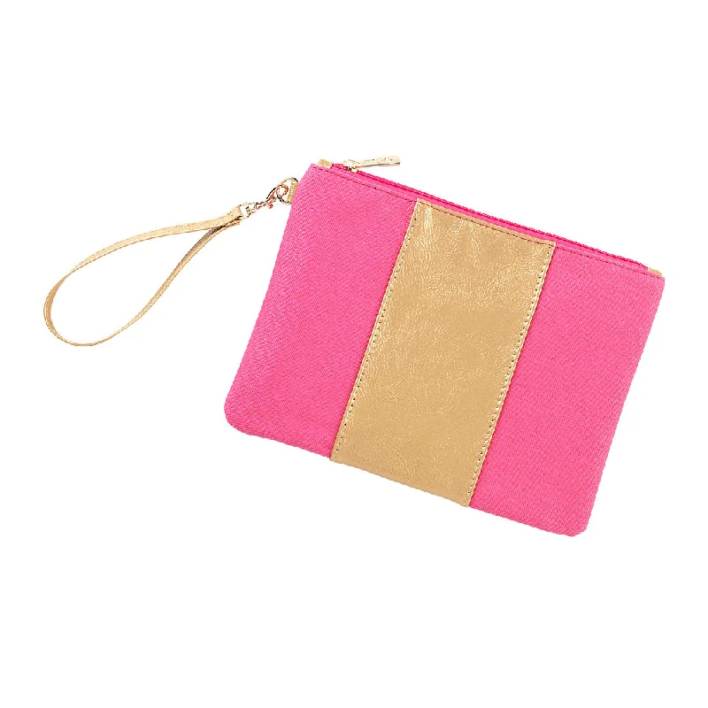 Hot Pink Wristlet