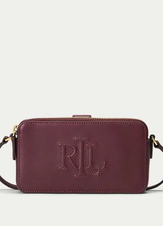 Ralph Lauren Witley Crossbody Bag, Wine