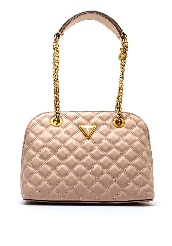 Guess Giully Quilted Shoulder Bag, Light Beige