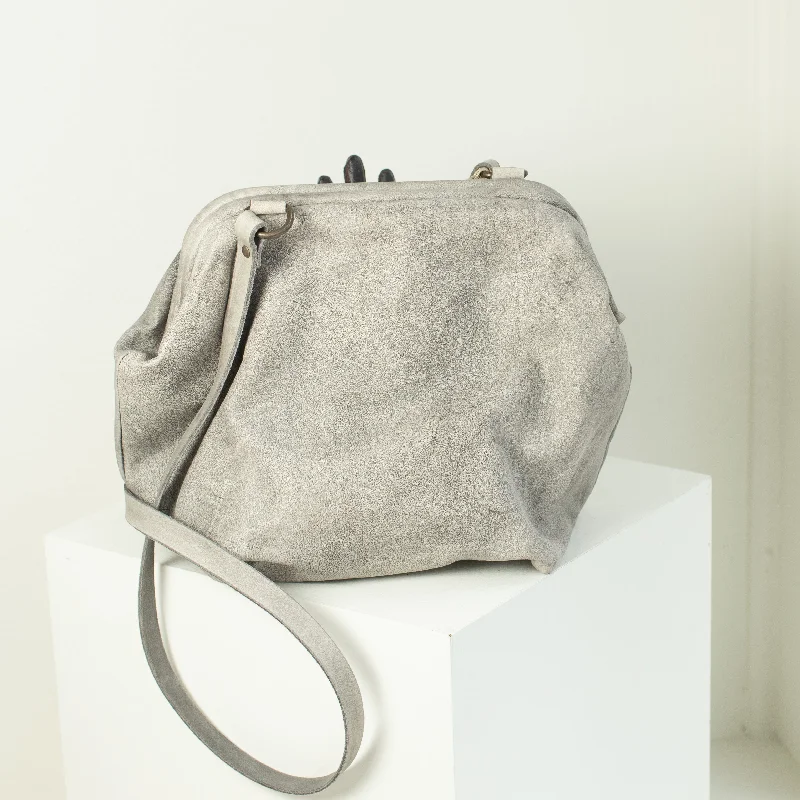 Shoto "Bluca" Shoulder/Crossbody Bag (stone washed grey)