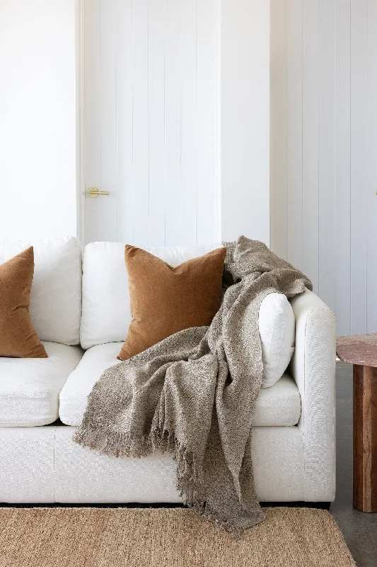 Uma Throw - Natural Linen