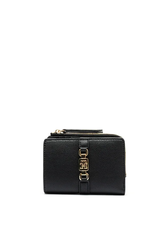 Tommy Hilfiger Feminine Slim Wallet, Black