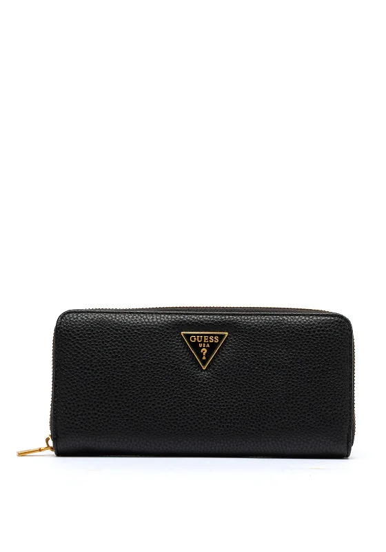 Guess Laryn Large Zip Around Wallet, Black