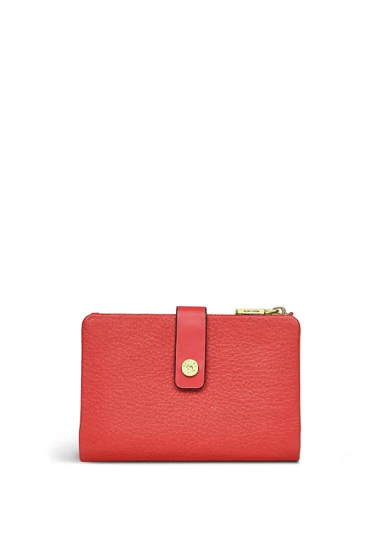 Radley Larkswood 2.0 Medium Bifold Wallet, Bright Red