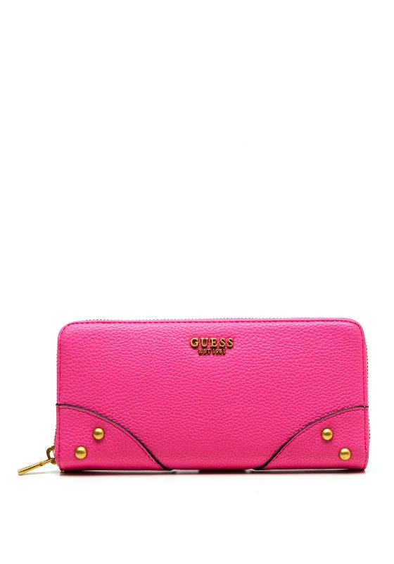 Guess Didi Large Zip Around Wallet, Watermelon