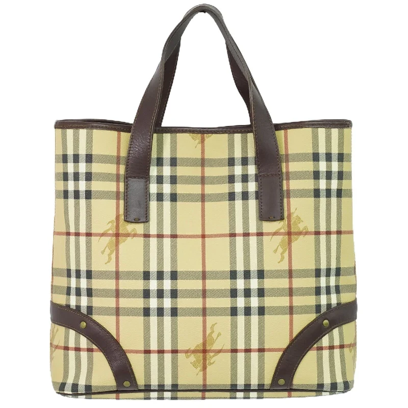 Burberry Nova Check  Canvas Tote Bag (Pre-Owned)