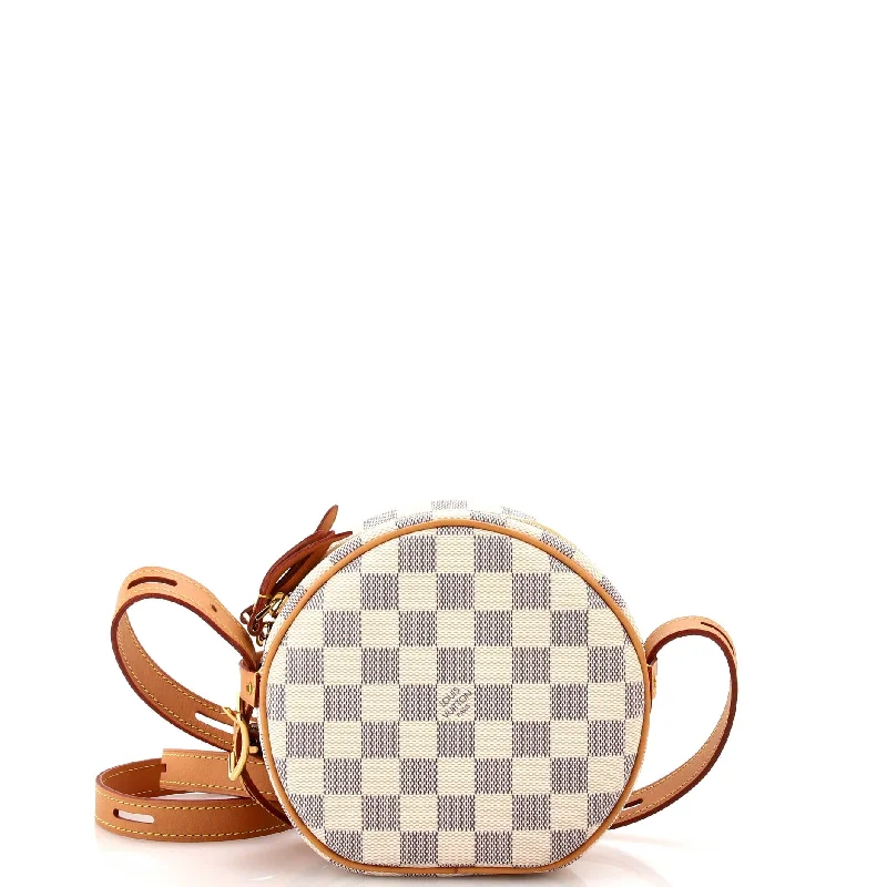 Boite Chapeau Souple Bag Damier PM