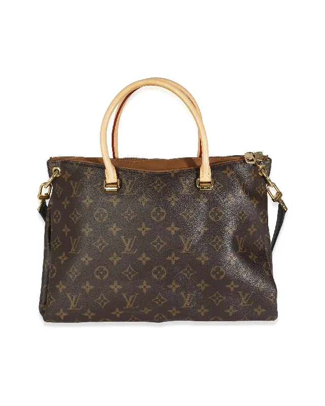 Louis Vuitton Havane Monogram Canvas Pallas MM