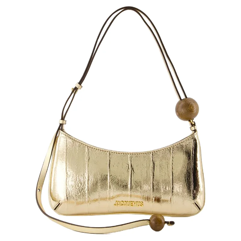 Le Bisou Perle Bag - Jacquemus - Leather - Gold