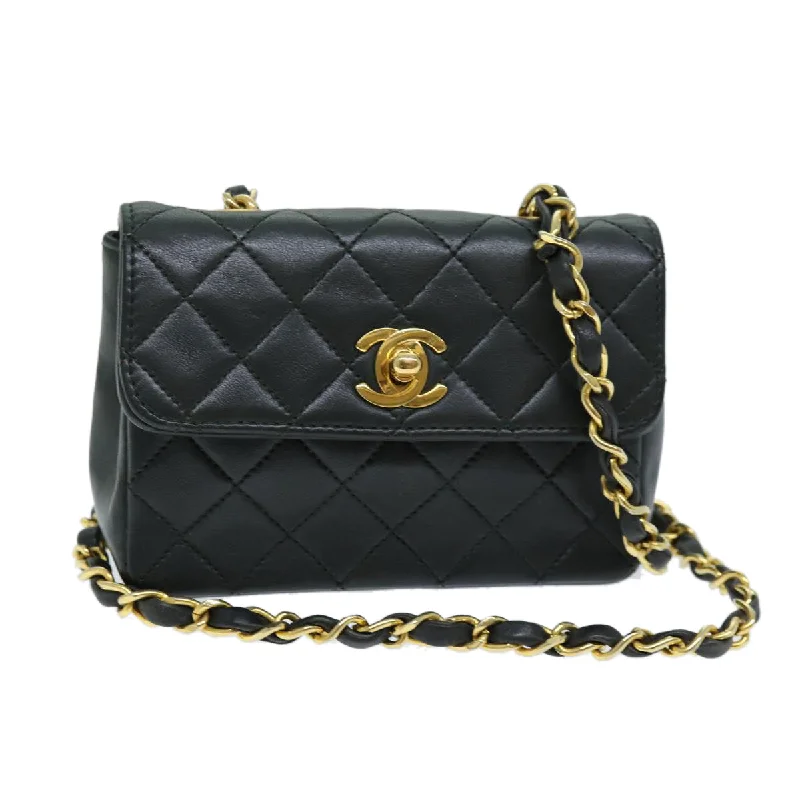 Chanel Mini Matelassé  Leather Shoulder Bag (Pre-Owned)