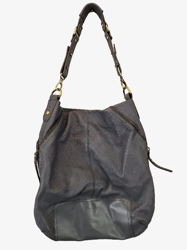 Status Anxiety Staple Pebbled Slouch Bag