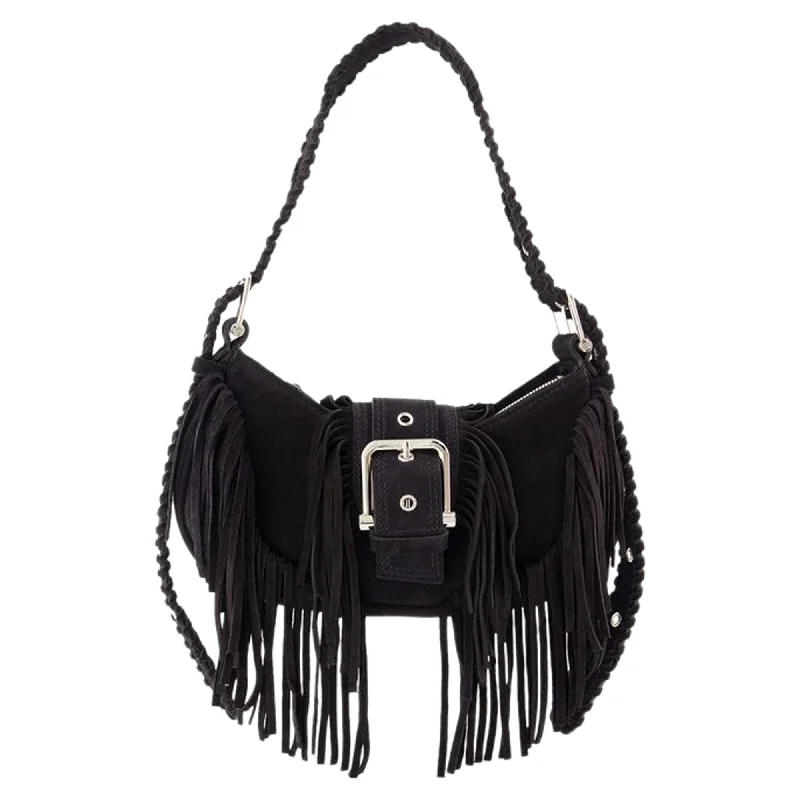 Brocle Hobo Bag - Osoi - Leather - Black