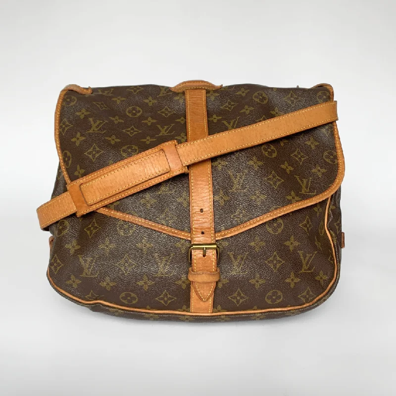 Louis Vuitton Saumur 35 Monogram Canvas