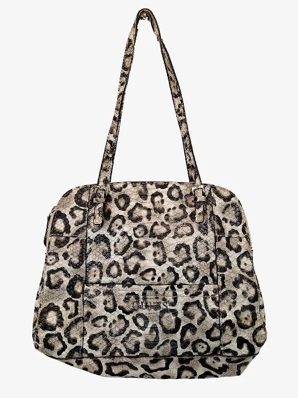 Guess Y2k Leopard Shoulder Bag