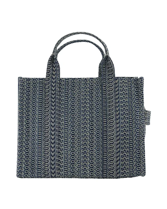 The Medium Tote Bag - Marc Jacobs - Cotton - Blue