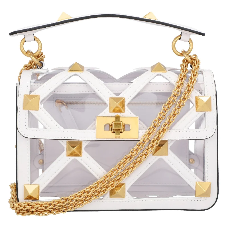 Valentino Roman Stud Bag Transparent