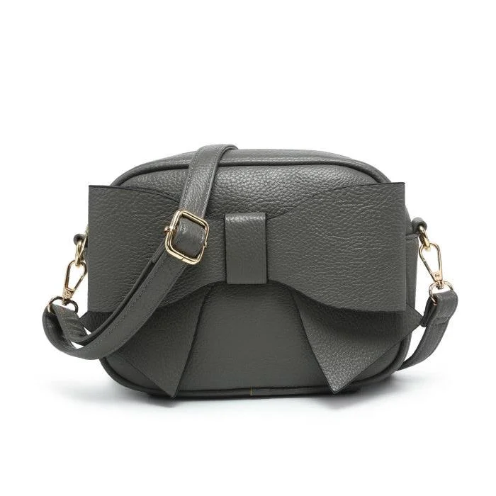 Beau Grey Bow Bag