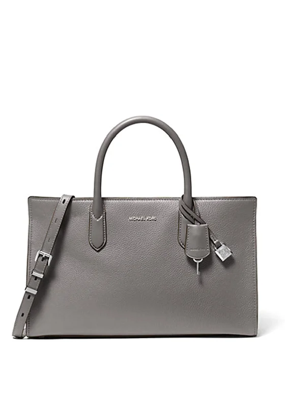 MICHAEL Michael Kors Scarlett Satchel Bag. Grey