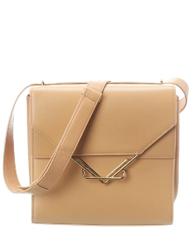 Bottega Veneta The Clip Leather Shoulder Bag