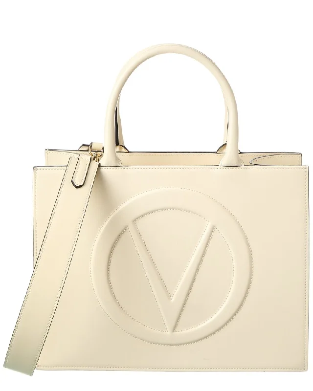 Valentino by Mario Valentino Victoria Broderie Leather Tote