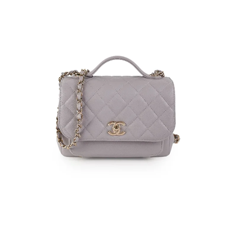 Chanel Small Affinity Caviar Grey Microchip 2022