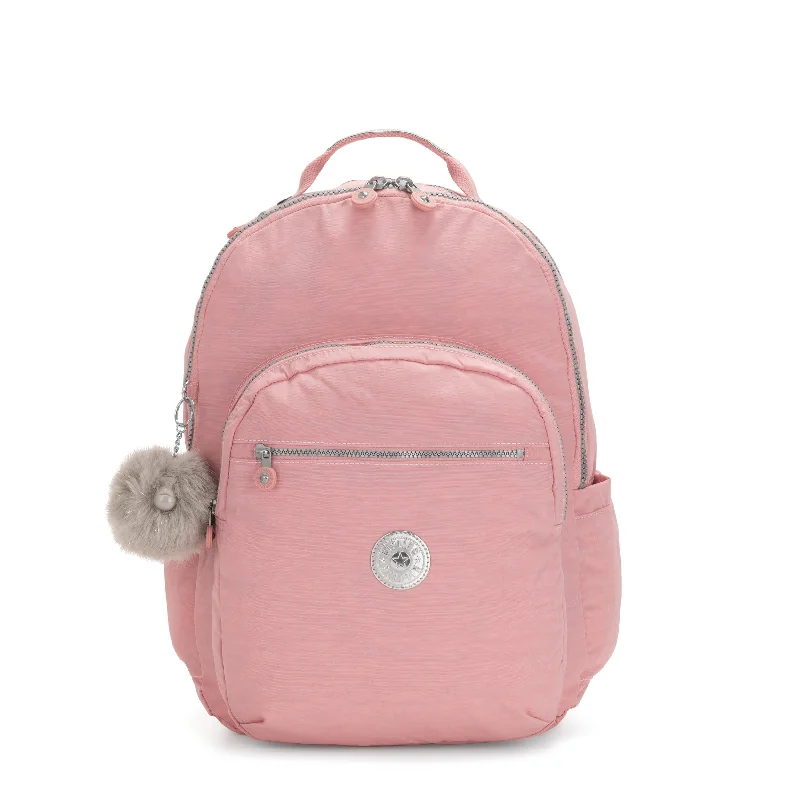 Kipling Seoul Extra Large 17" Laptop Backpack - Bridal Rose