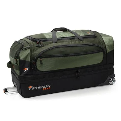 Pathfinder Gear 32 Inch Rolling Drop Bottom Duffel P3167-xx-32WD