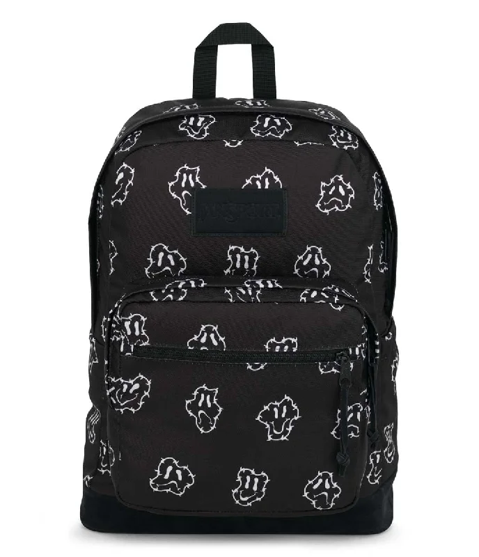 JanSport Right Pack Backpack - Barbed Wire Buddy Black White