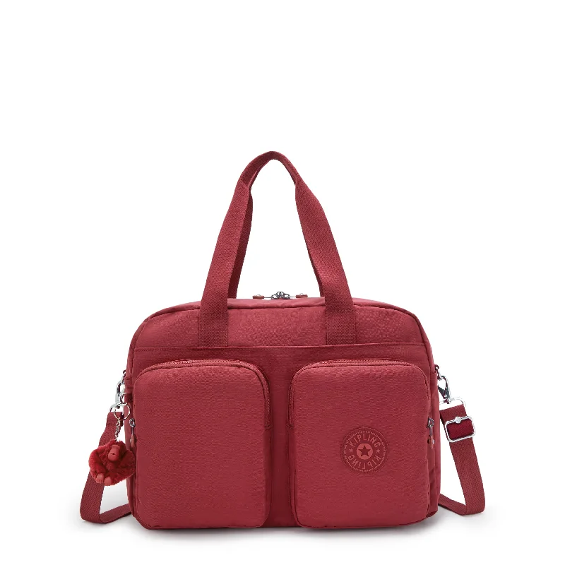 Kipling Defea Extra Large Weekender Duffle Bag - Funky Red