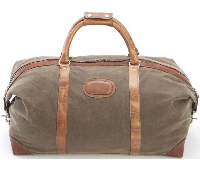 Korchmar TWAIN L3043-OLIVE 22" Canvas Duffel