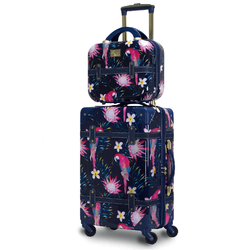 Chariot Parrot 2 Piece Luggage & Beauty Case CH-505