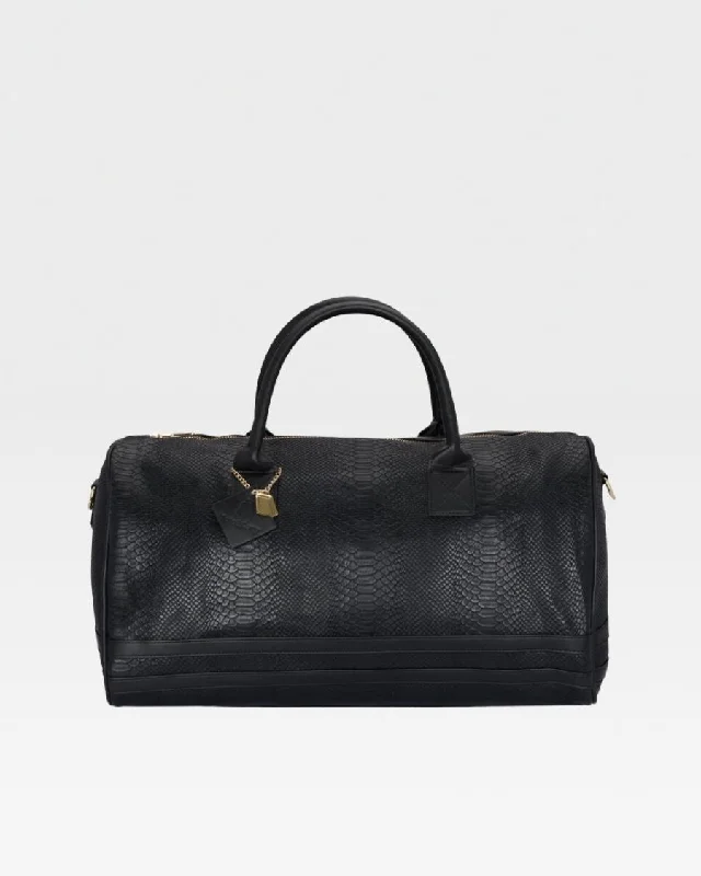 Apollo 1 Duffle Bag in Black