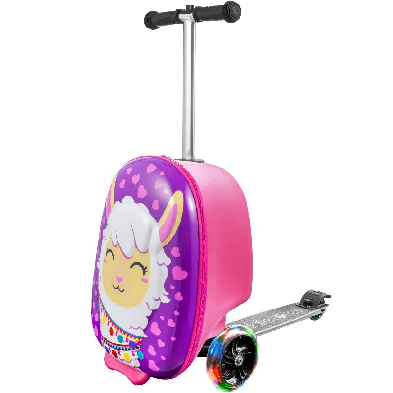 KiddieTotes Alpine Llama Luggage Scooter KT-SL10LMA