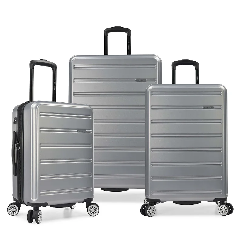 Travel Select Snowcreek 3-Piece Hardside Spinner Luggage Set with USB Port