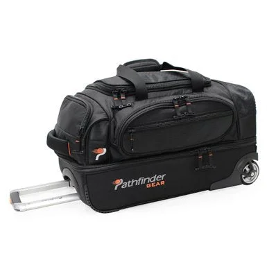 Pathfinder Gear 22 Inch Rolling Drop Bottom Duffel P3167-xx-22WD